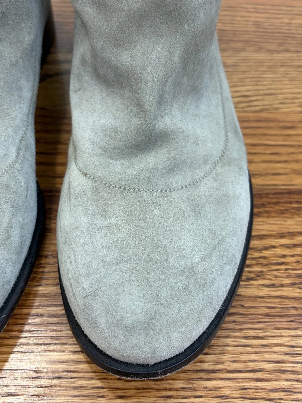 Jimmy Choo Grey Suede Ankle Boots (39)